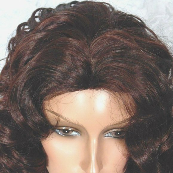 BROWN Long Layers of Soft Sexy Curls 28\
